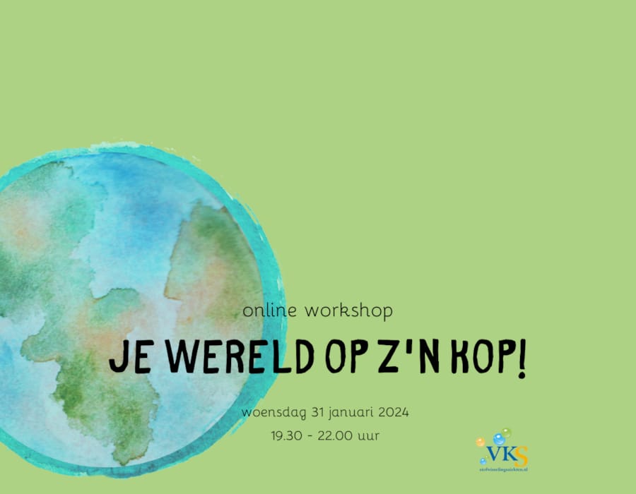 Online workshop 'Je wereld op z'n kop'